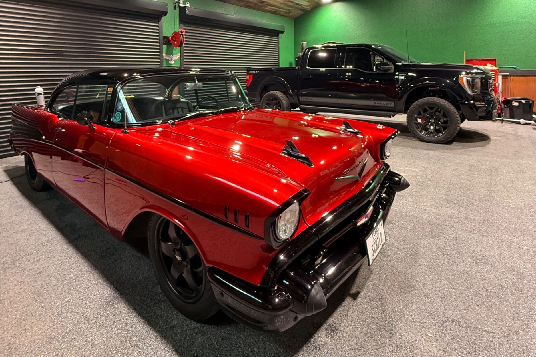 Classic car finish detail